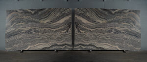Explosion Blue 2cm Polished Quartzite Blk# 28694
